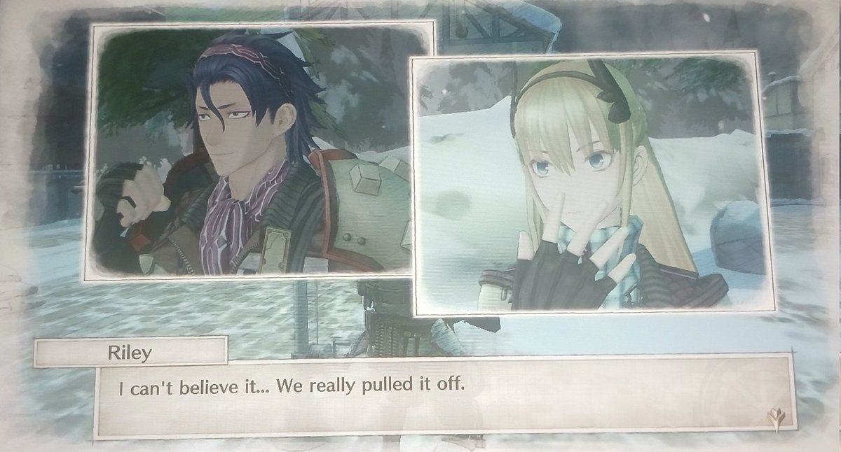 thebigbridge77's tweet image. (Valkyria Chronicles 4)
Well folks....I have good news and some bad news 😅
Good news : We destroyed an Imperial Transport hub leading to Gallia....aiding the protagonist of Valkyria Chronicles 2 🥳💪
Bad news : We didn't rendezvous with Squad F on time...we've dun goofed up!