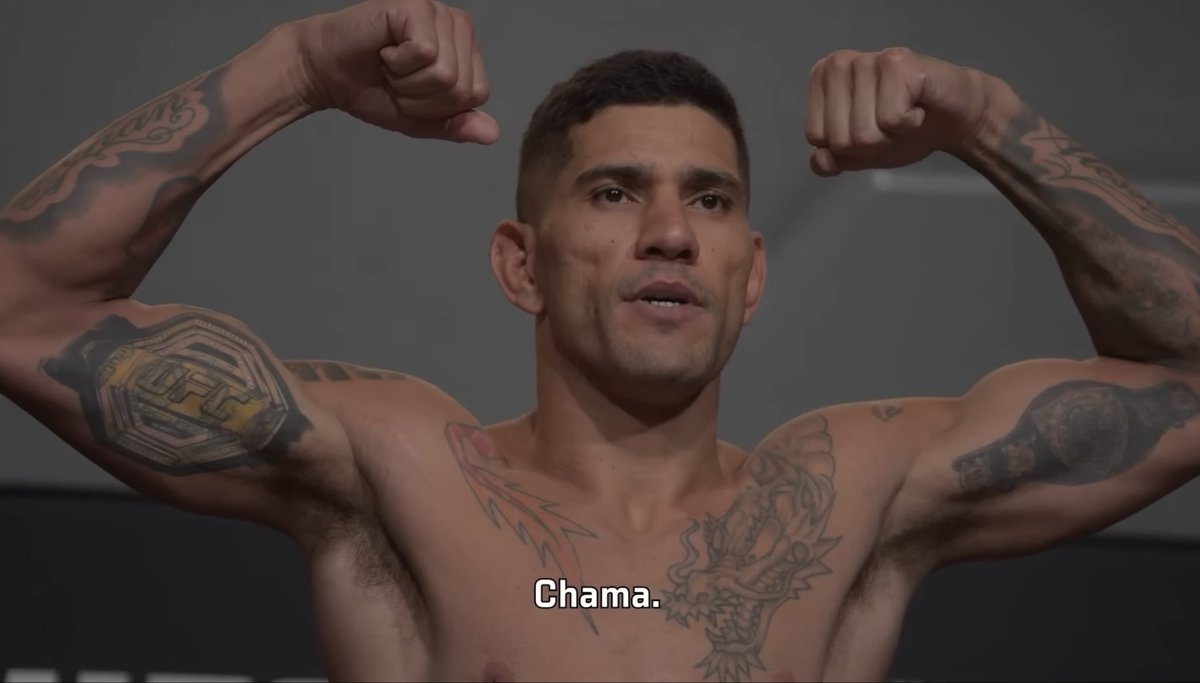 tradetherapist's tweet image. !CHAMA

@AlexPereiraUFC 
@ufc