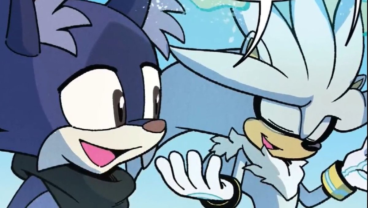 F2Bennjamin's tweet photo. Idw comics silver sonic‚tails https://t.co/ryeNS8wlq8