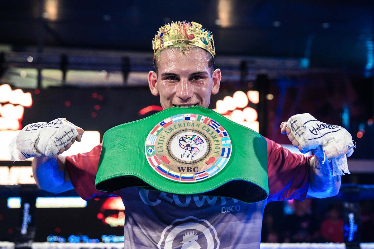 🥊Baltazar El Rey Mago Noria, nuevo campeón latino mediano CMB 🥊
⚡️El catamarqueño venció por DU a Lorenzo Gerez. 
🗒Tarjetas: Geidó, 97 a 93; Barberi y Azzinaro, 96-94