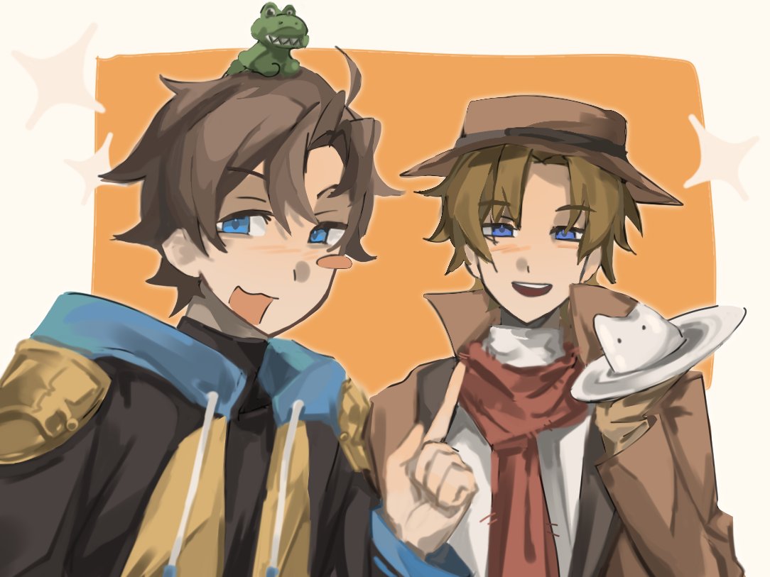 CabbagePieX's tweet image. 我约的神级稿件 腌鱼画的太牛了 萌的我想哭😭😭🥺😈😈🥵😋😋😍❤️🤓
#rekrap2fanart #yeahjaronfanart