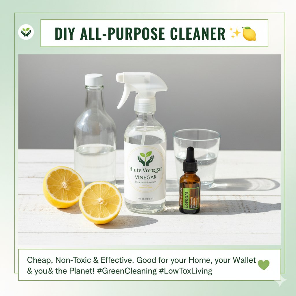 greenertolive's tweet photo. Why buy when you can DIY? ✨ Make your own all-purpose cleaner with just vinegar, water, and lemon oil. It's cheap, non-toxic, and works like a charm. Good for your home, your wallet, and the planet! 🍋 #DIY #GreenCleaning #LowToxLiving https://t.co/TJ4zs0hWkJ