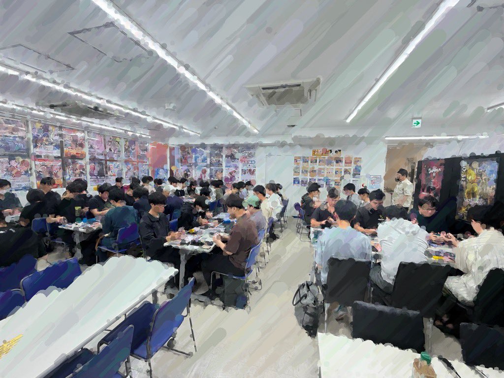 本日開催のホビーステーション津田沼店様での #エボルヴCS は51名での参加で開始しました！
ご参加ありがとうございます🙇‍♀️

予選ラウンド使用クラス分布

エルフ5
ロイヤル2
ウィッチ9
ドラゴン5
ビショップ5
ナイトメア22
ヴァンガード2
アイドルマスターシンデレラガールズ1