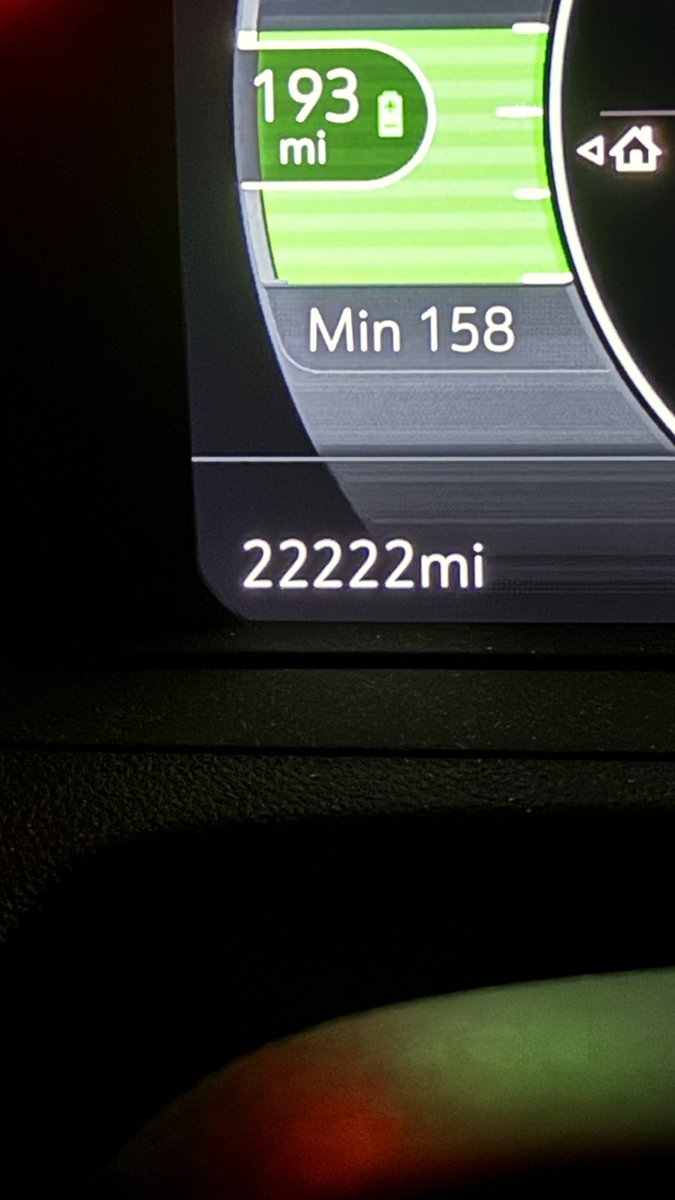 Guys. I just parked at home. Holy shit