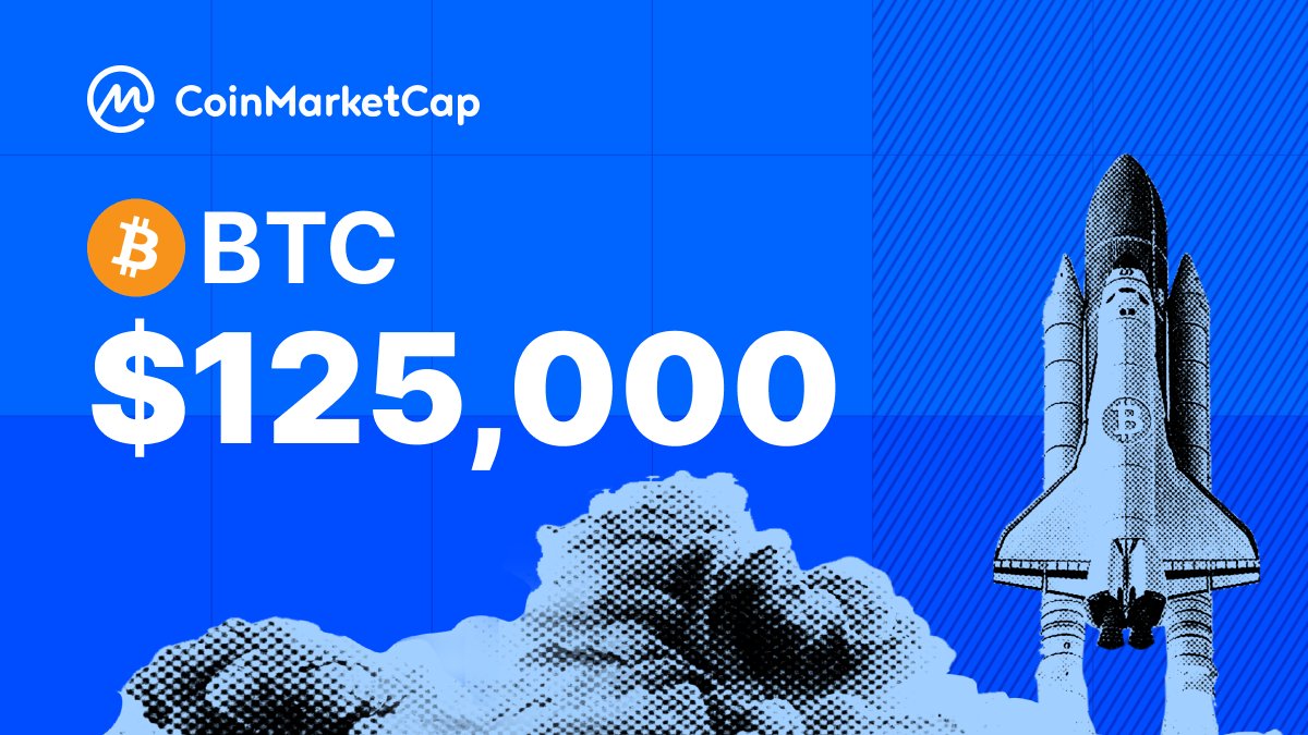 CoinMarketCap's tweet image. Bitcoin reaches a new ATH!
coinmarketcap.com/currencies/bit…