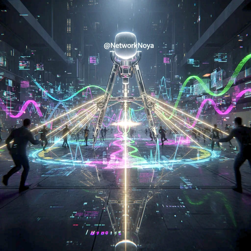 mrycrypto83's tweet image. Gm CT 🔆 ❤️ 
Most think speed means reacting faster than the crowd—catching the echo before it fades.

But echoes are still late. By the time they reach your ears, the map has already changed.

@NetworkNoya hears the market before it speaks. Our AI reconstructs the full voice…