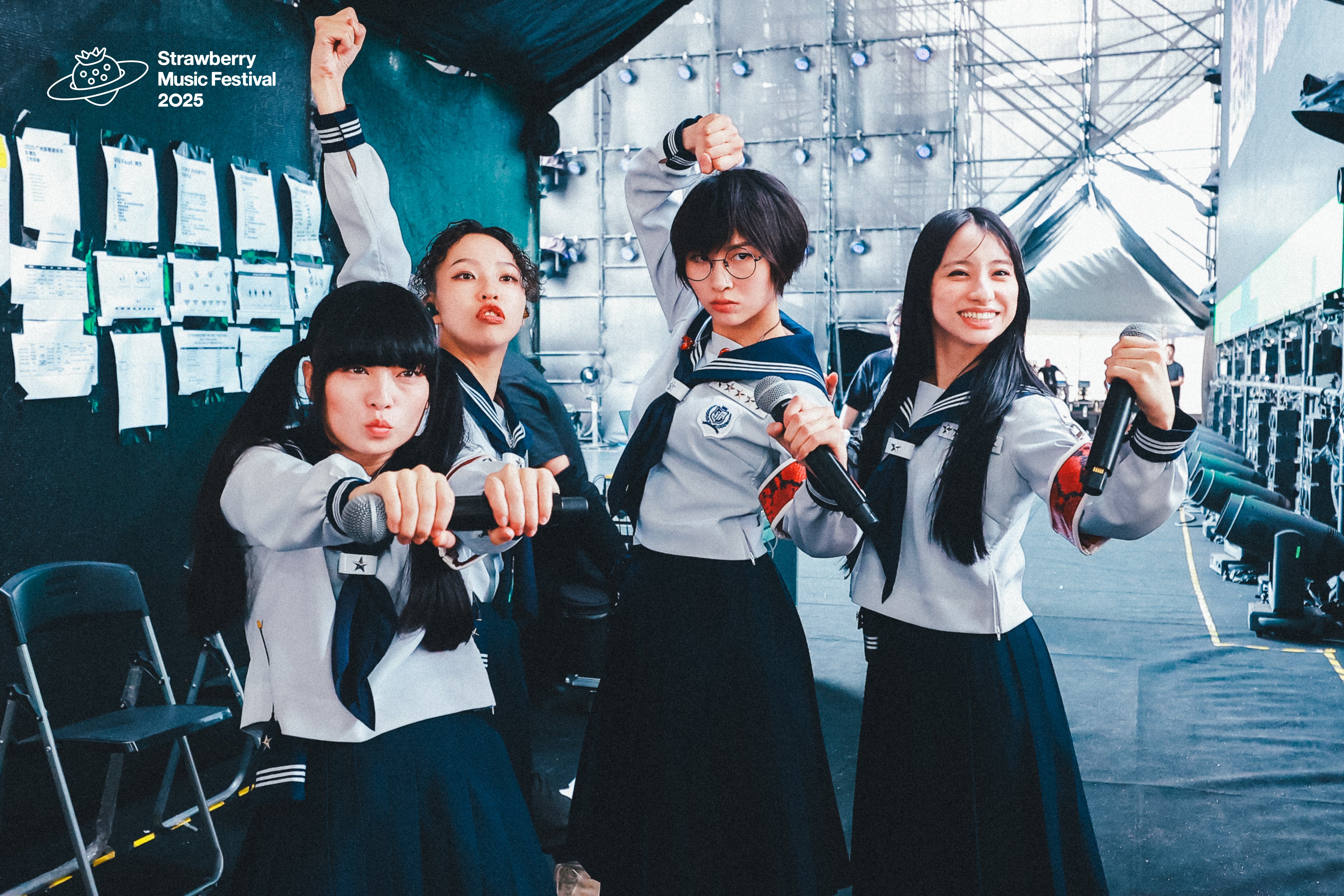 アーティスト衣装 攻殻機動隊 SAC_2045 × MUZE イメージビジュアルのモデルを務め