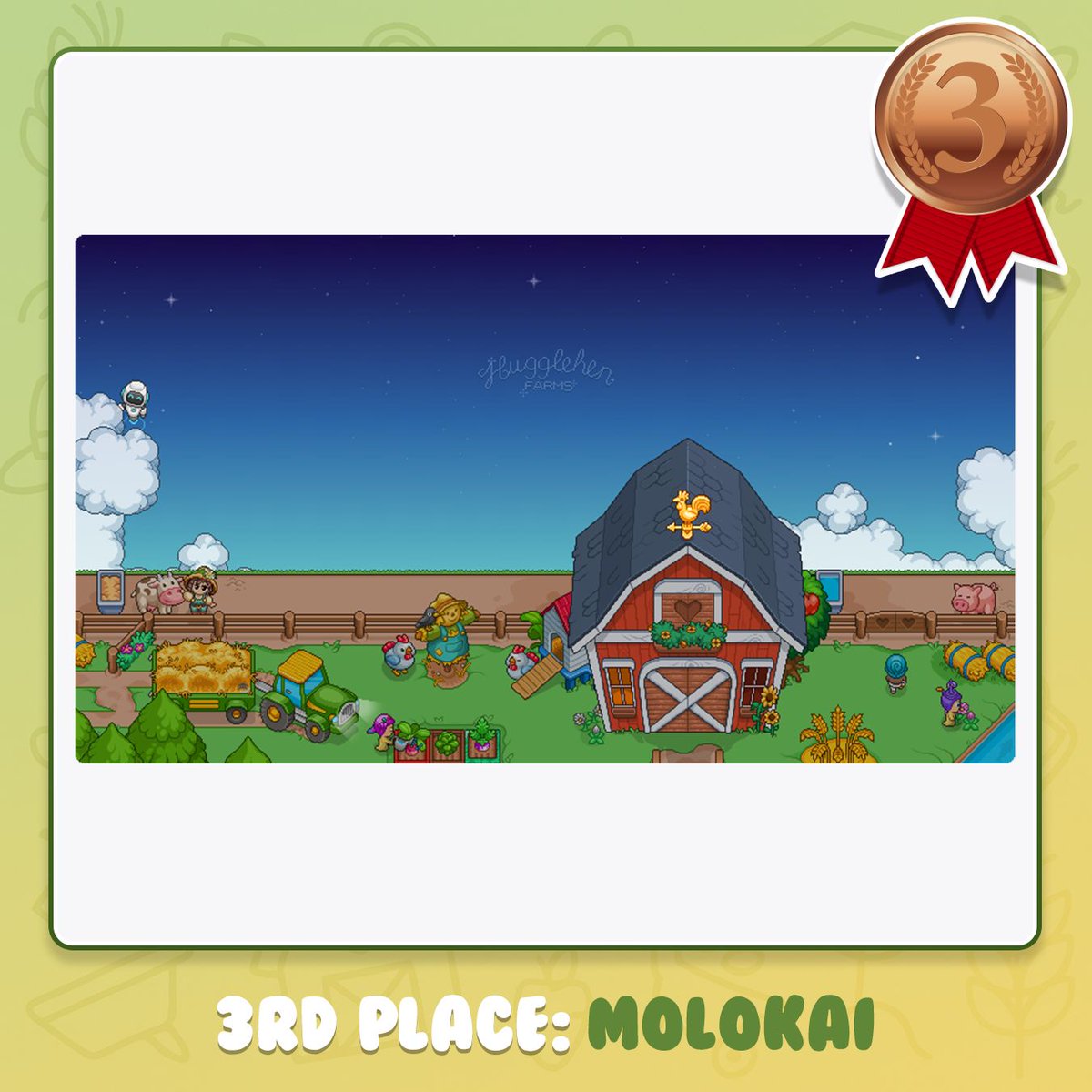 We were blown away by the amazing entries this time around - the talent and imagination on display were next-level!

🥇 1st Place: Kypsis
🥈 2nd Place: Pixmel
🥉 3rd Place: Molokai

A huge congratulations to our winners! Each of them will be receiving both of the September Super