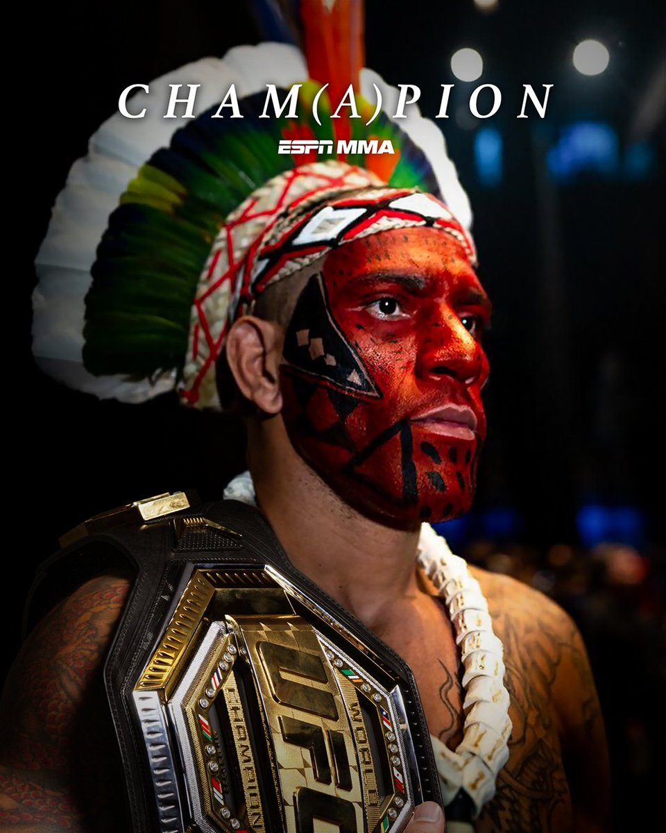 HUGE SHOUT-OUT TO THE UFC LIGHT HEAVYWEIGHT CHAMPION 🏆ALEX PEREIRA 

CHAMA 🗿 #UFC320