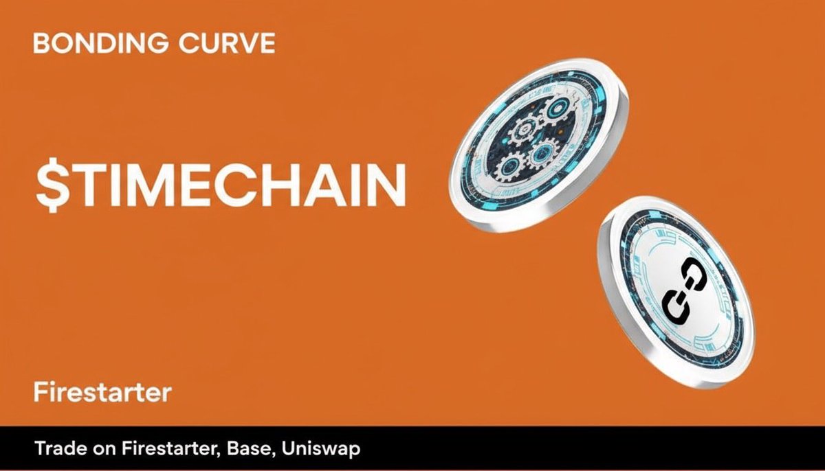 Every now and then, I’ll highlight tokens I think have real potential to build strong utility on <a href="/Firestarter_fun/">Firestarter | Tokenize Anything</a> . Here’s one to start:

Timechain token is one I personally like because <a href="/OneAnalog/">Analog 🕓⛓️</a>’s blockchain itself is called Timechain. Its roots in Proof-of-Time (US patents