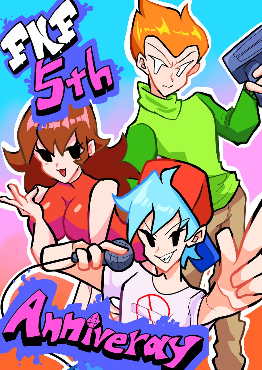 shiro_tama2's tweet image. #fnf #fridaynightfunkin
Happy 5th anniversary