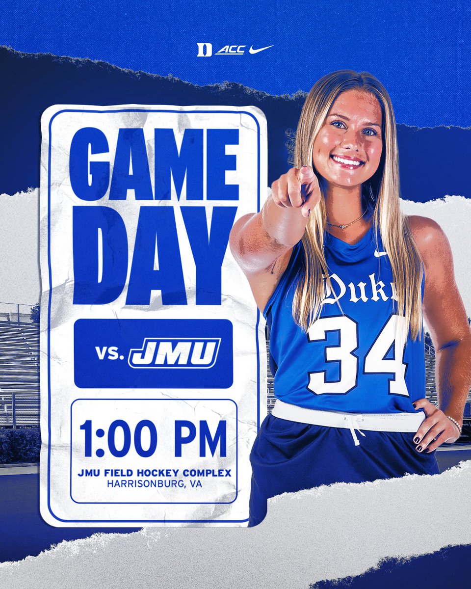 Back in action 😈

🆚 JMU
📍Harrisonburg, VA
⏰ 1 PM
📊 goduke.us/46Ow9BZ
📺 goduke.us/3VM9tNR