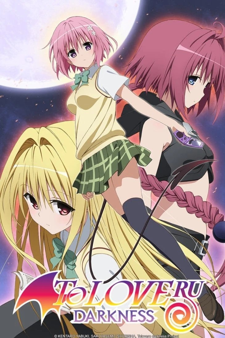 Se cumplen 13 años del estreno del 1er anime de To Love-Ru Darkness

En sus 12 episodios censurados en la emisión de TV (sin censura en los BD/DVD) se adaptó la mayoría de los primeros 18 capítulos del manga secuela y algunos Bangai-Hen

Conto con seis OVAS

Nos vemos en 4 horas