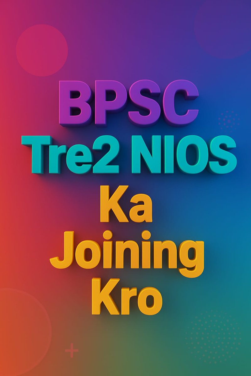 Hasanktr7's tweet photo. #nios_joining_before_election
@Rajenderb1995
@BiharEducation_
@CMBiharNK
@officecmbihar
@NitishKumar
@RajnishJhakumar
@News18Bihar
@sunilkbv
@samrat4bjp
@mmalayanil
मुख्यमंत्री जी, TRE-2 NIOS नियुक्ति प्रक्रिया को प्राथमिकता दें। https://t.co/9NgjVcTy1C