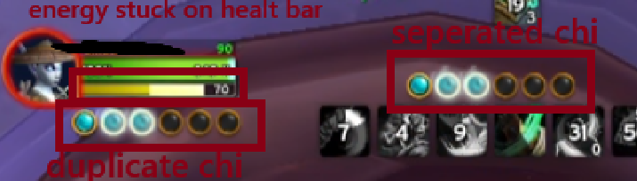 also, let us track our resources independently from our health bars. And give the ability to pick the appearance (ie; being bars or circles, adjusting size, colors etc). Right now your resource bar is STUCK to your health bar and your power bar is duplicated 

<a href="/WarcraftDevs/">WarcraftDevs</a>