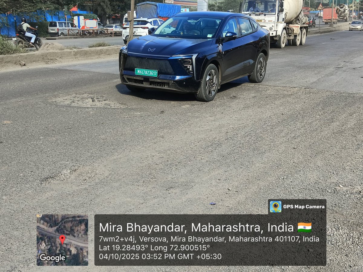 PoisarKaTilak's tweet photo. 📍 यमराज On धरती 🌎 गड्ढे
Nr At Fountain Hotel,Western Express  Highway, Mira Bhayander Mumbai, So it's a Request To MyBmc Clear Pothole As soon as possible 🚨 रोज बाइक चालक का एक्सीडेंट हो रहा है।
@AAPMumbai @CMOMaharashtra @mybmc @Dev_Fadnavis @mieknathshinde @MTPHereToHelp https://t.co/9GtA1DXn4G
