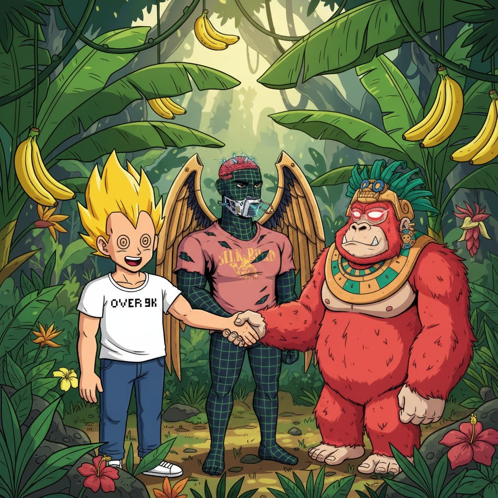 Good Morning! Happy Sunday tribe☀️

Quick updates:
We smashed our 4th Milestone at 850 minted, in less than 24 hours!

Congratulations to <a href="/witty_cruz/">WittySolflare | Solana Summit Africa 🇳🇬</a>  for winning 1x <a href="/Haxz_xyz/">Haxz</a> , and 1 Random minters for winning 1x <a href="/AKIRADragonSol/">MINT LIVE - VEGETA NFT | 54% | DragonSol 🐉</a> !🎉

Maybe next is your apes brings luck to you!🍀