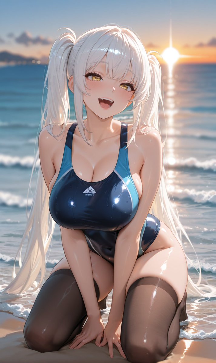 "It's been a great day in the heat. Let's have even more fun tomorrow, ok?"
- Reina
New packs updated!
#AIイラスト