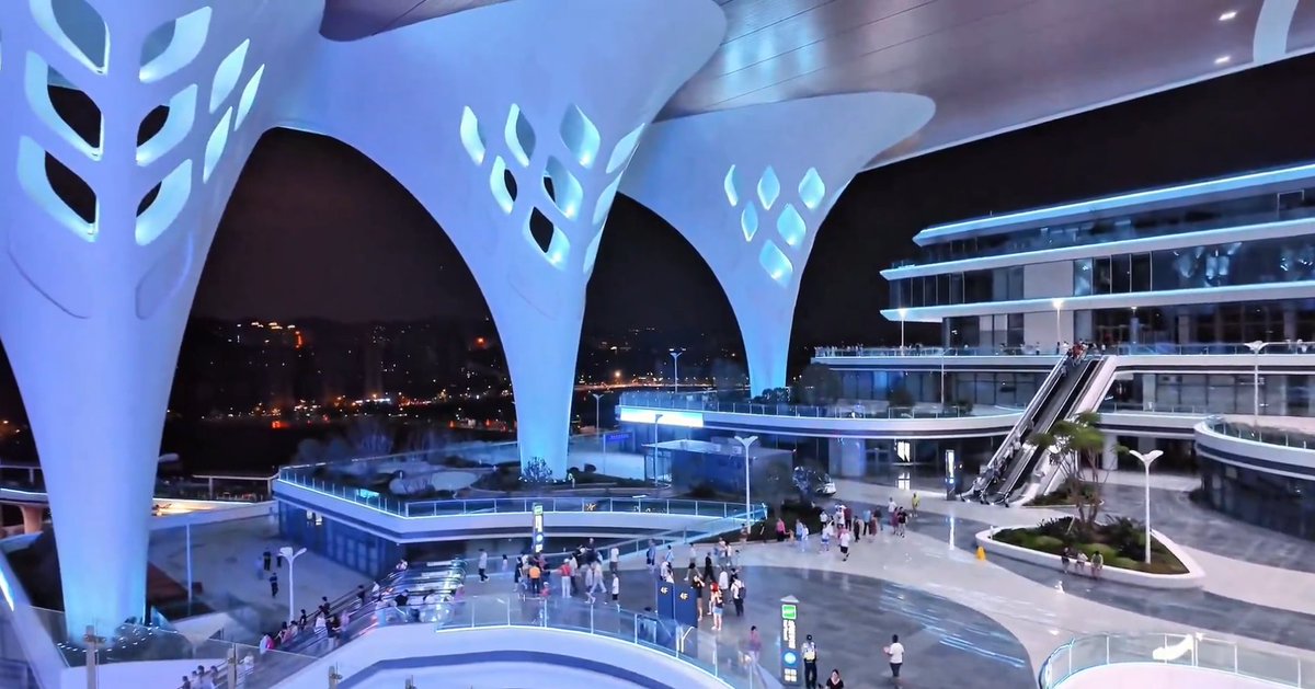 <a href="/orikron/">Orikron 🇵🇹 骆培思</a> "What if China’s future architecture remembered its soul?"

Reimagined Chongqing East Station columns — not generic cutouts, but living symbols of Dragon, Cloud, Mountain, and Water — telling the story of departure, journey, and return.

Form = Function = Spirit.

n1/2