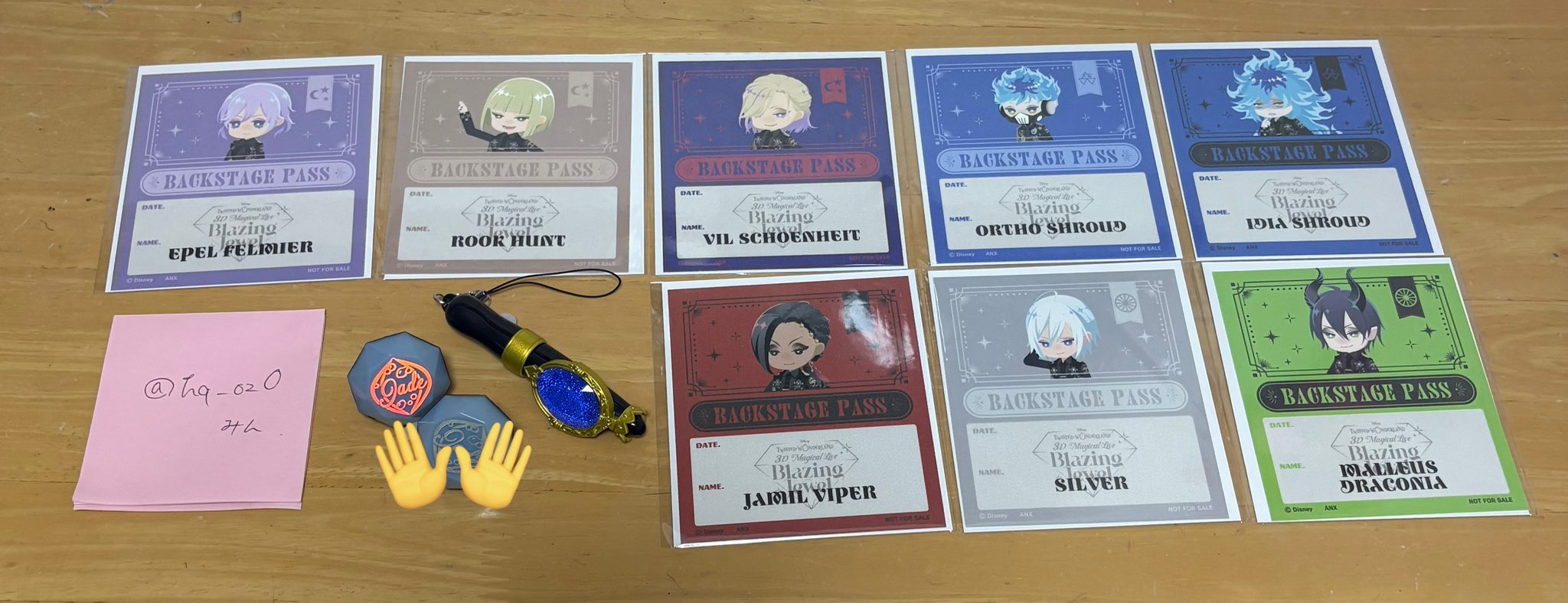 レオナ リングライト ツイステ ライブ ブレイジングジュエル Disney