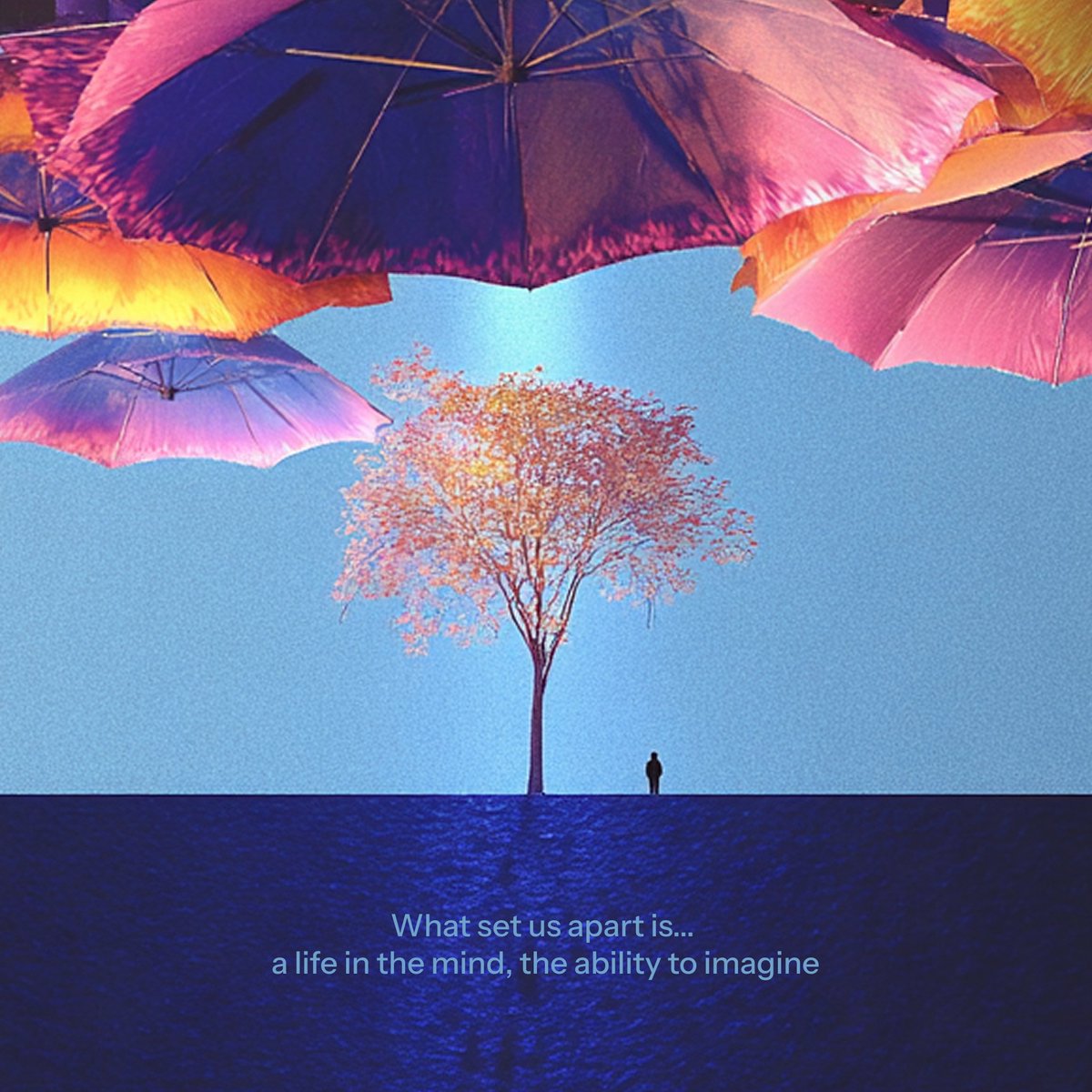 CapsuleOfTheDay's tweet photo. What set us apart is... 
A life in the mind, the ability to imagine. https://t.co/an4hs8TWQr