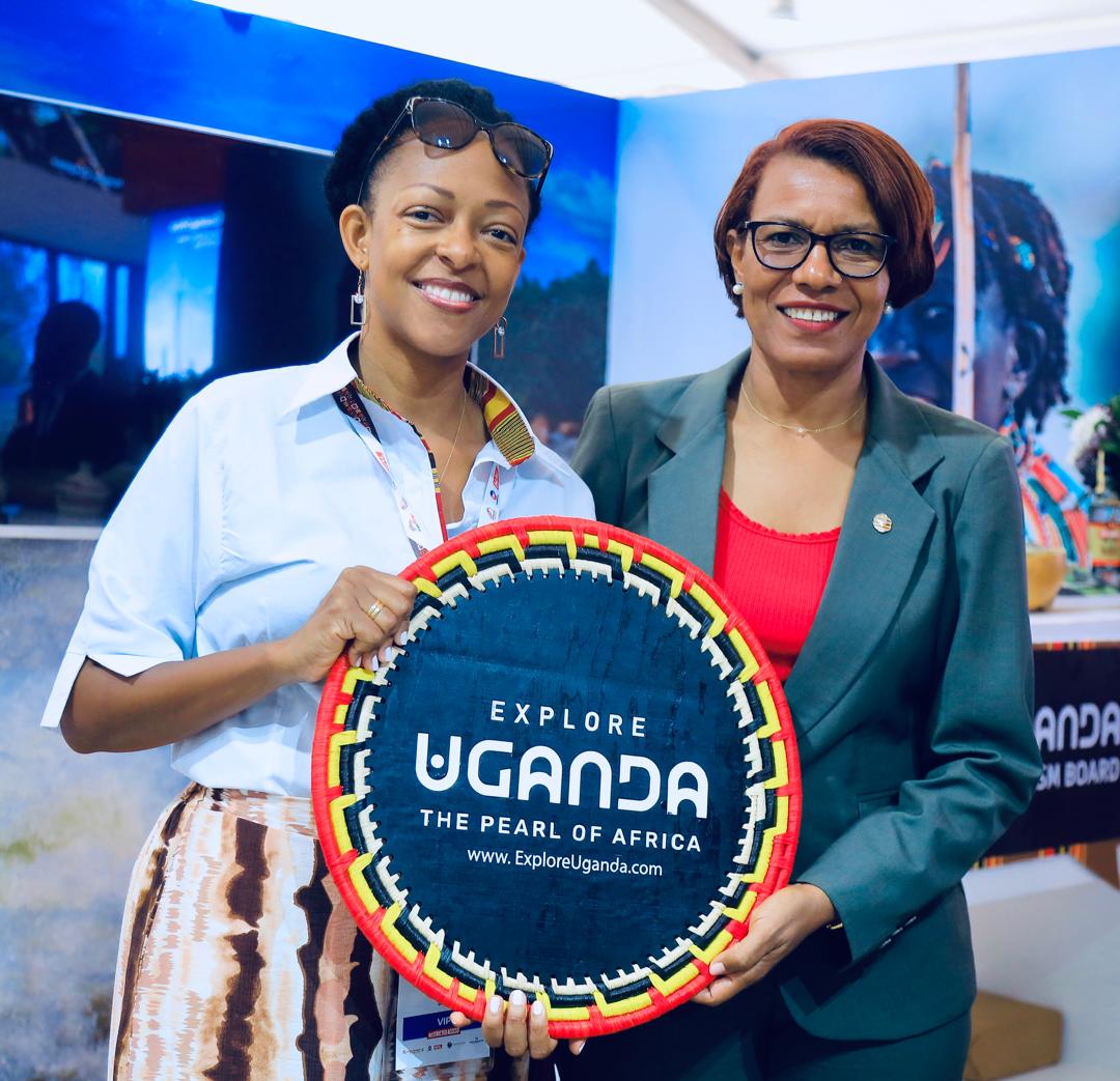 Jannie_jennah's tweet photo. October has just started. But I already consider this the #PictureOfTheMonth. It speaks volumes, so warm. 

This was taken last week at #MKTE2025. Where @TourismBoardUg represented and showcased the spirit of Uganda in a charmingly exciting way. 

You just had to be there! 😇✨️ https://t.co/6qgizo7hzc