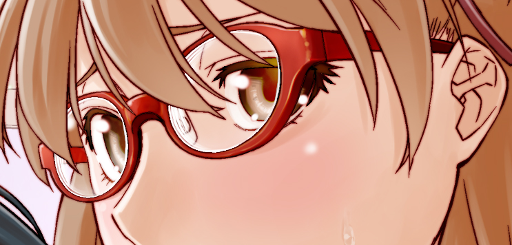 おーばるせるふれーむ。
#眼鏡強化月間 