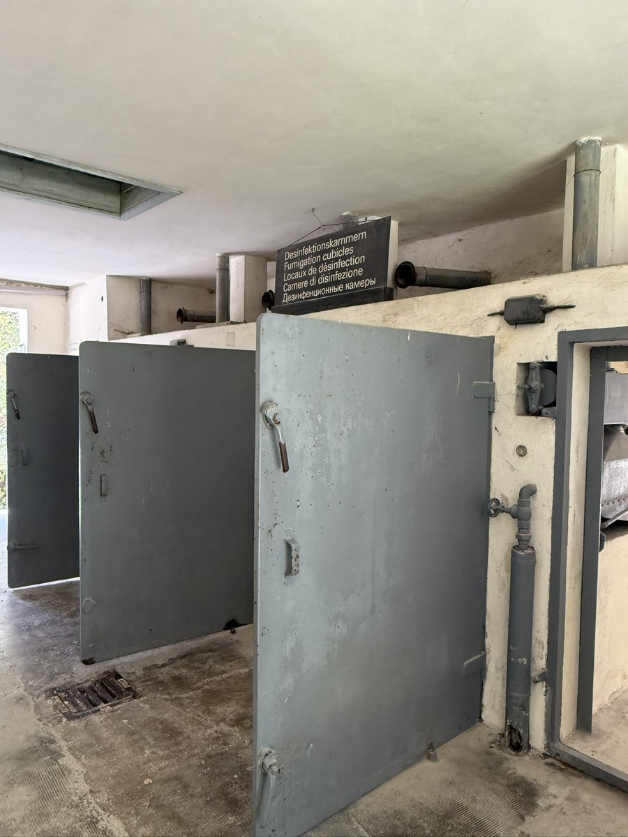 The most impactful statement is found in the message of this statue at the Dachau concentration camp: 'To honor the dead and a warning to the living.'