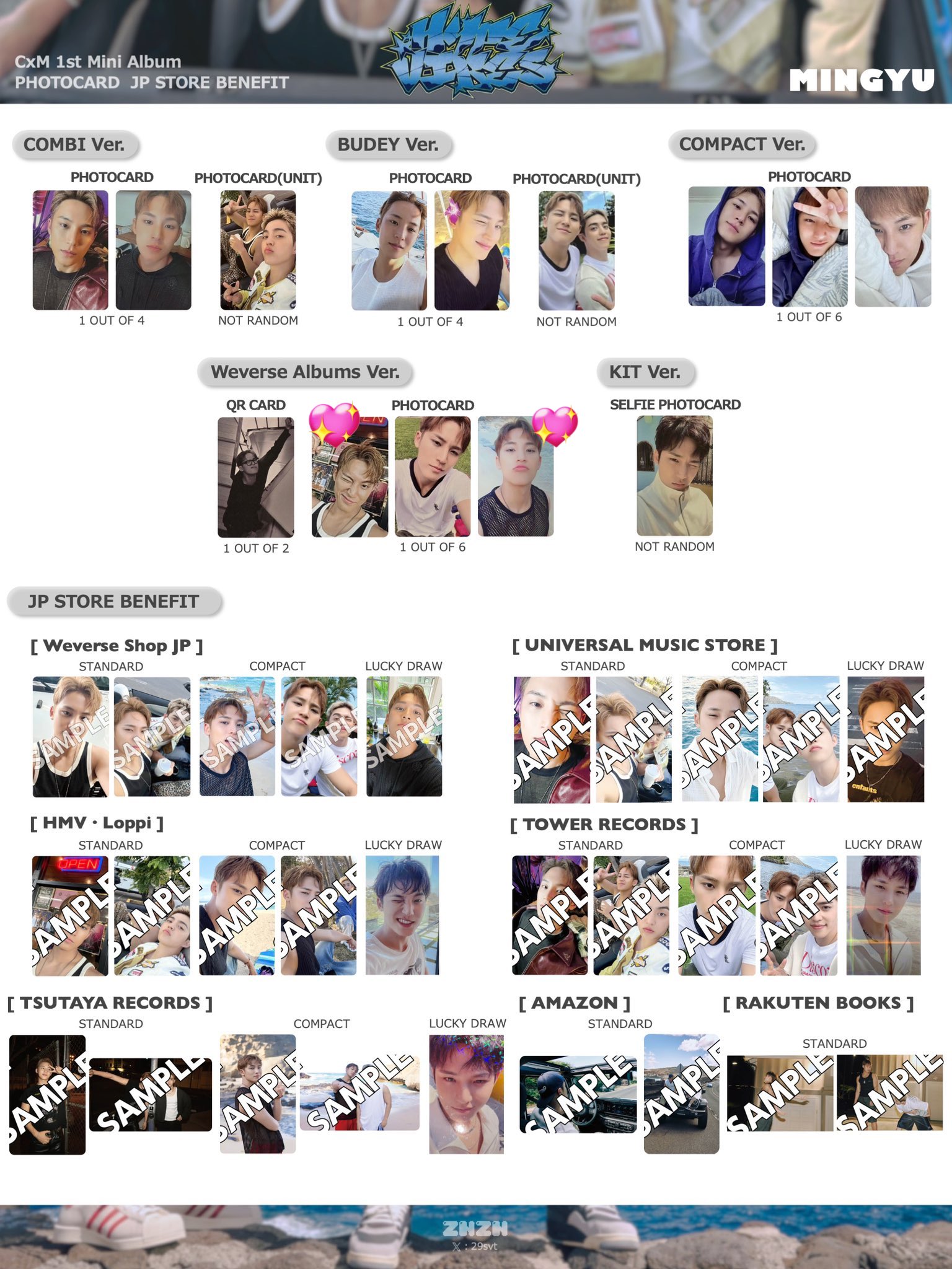 ミンギュ HYPE VIBES TSUTAYA 特典 トレカ 4種 ×5 ミンギュ HYPE VIBES TSUTAYA 特典 トレカ 4種 ×5 SEVENTEEN