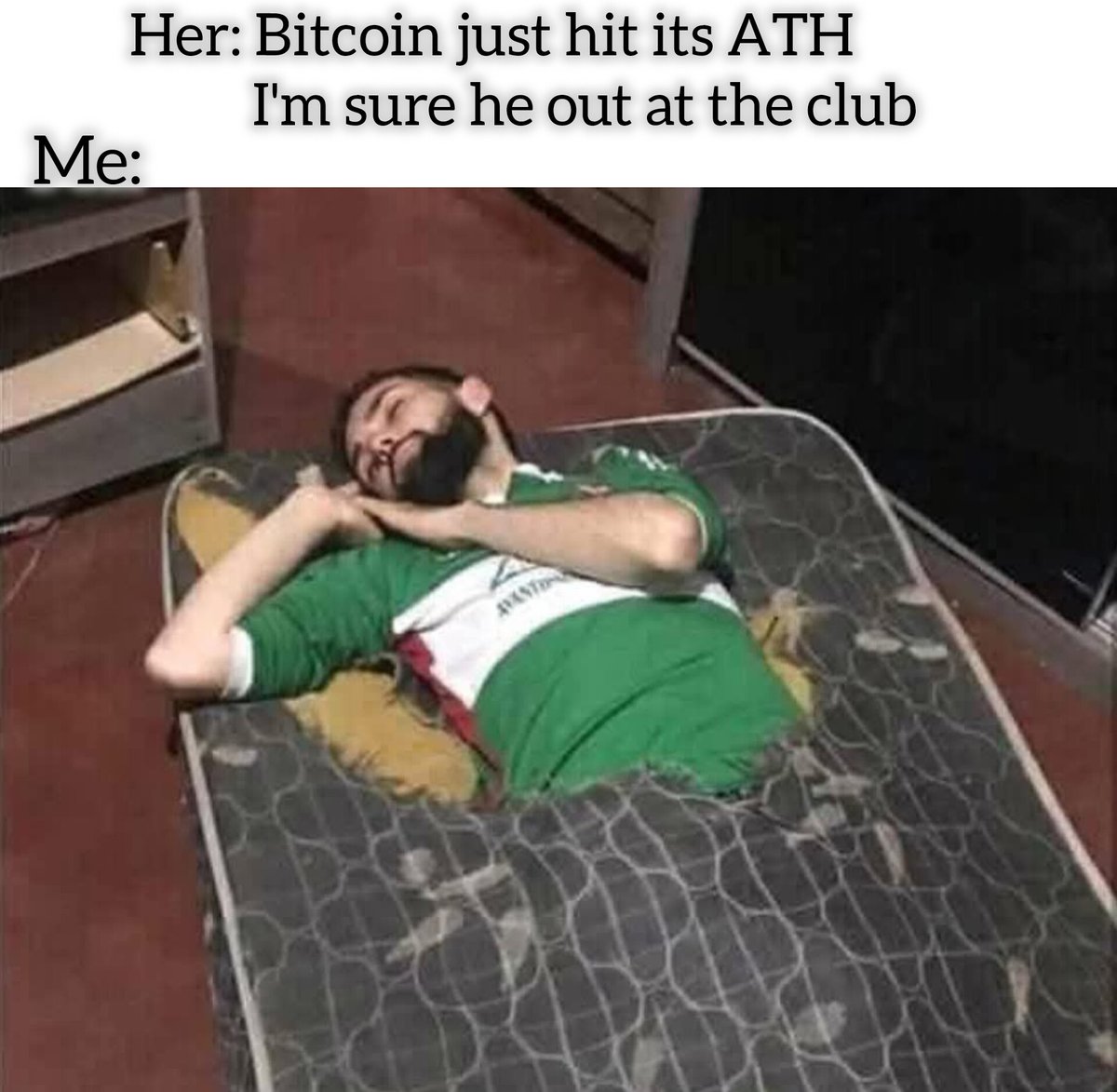 Blazamining's tweet photo. True Hodler accomplishment: surviving to thrive. #BTC #HODLgang #BitcoinATH #CryptoWins https://t.co/PGYvbevpgs