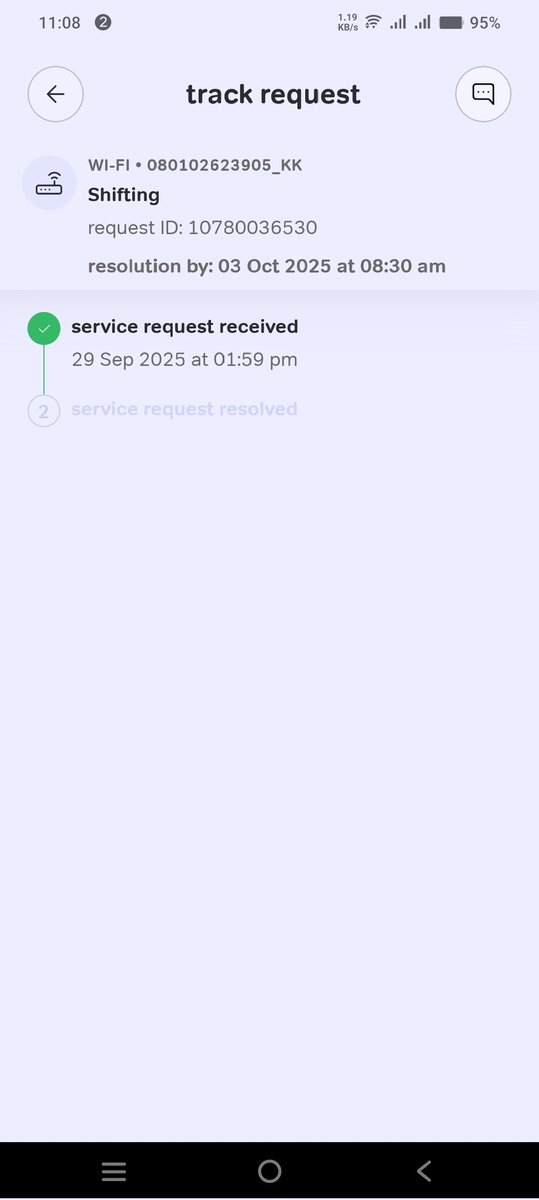 phanikaushik's tweet photo. @airtelindia @Airtel_Presence @airtelnews  the resolution provided by the team till date .Kudos to the entire team https://t.co/DYJvFO3YGT