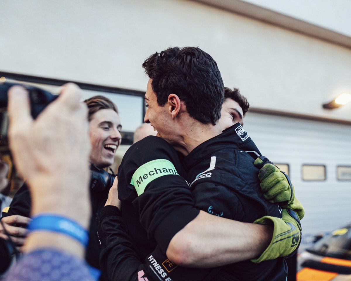 McLarenAuto's tweet image. What winning means!

Congratulations Jayden Kelly, Michael O’Brien and the Greystone GT team. You are the 2025 Pro class Champions!!!

#McLarenTrophy #champions