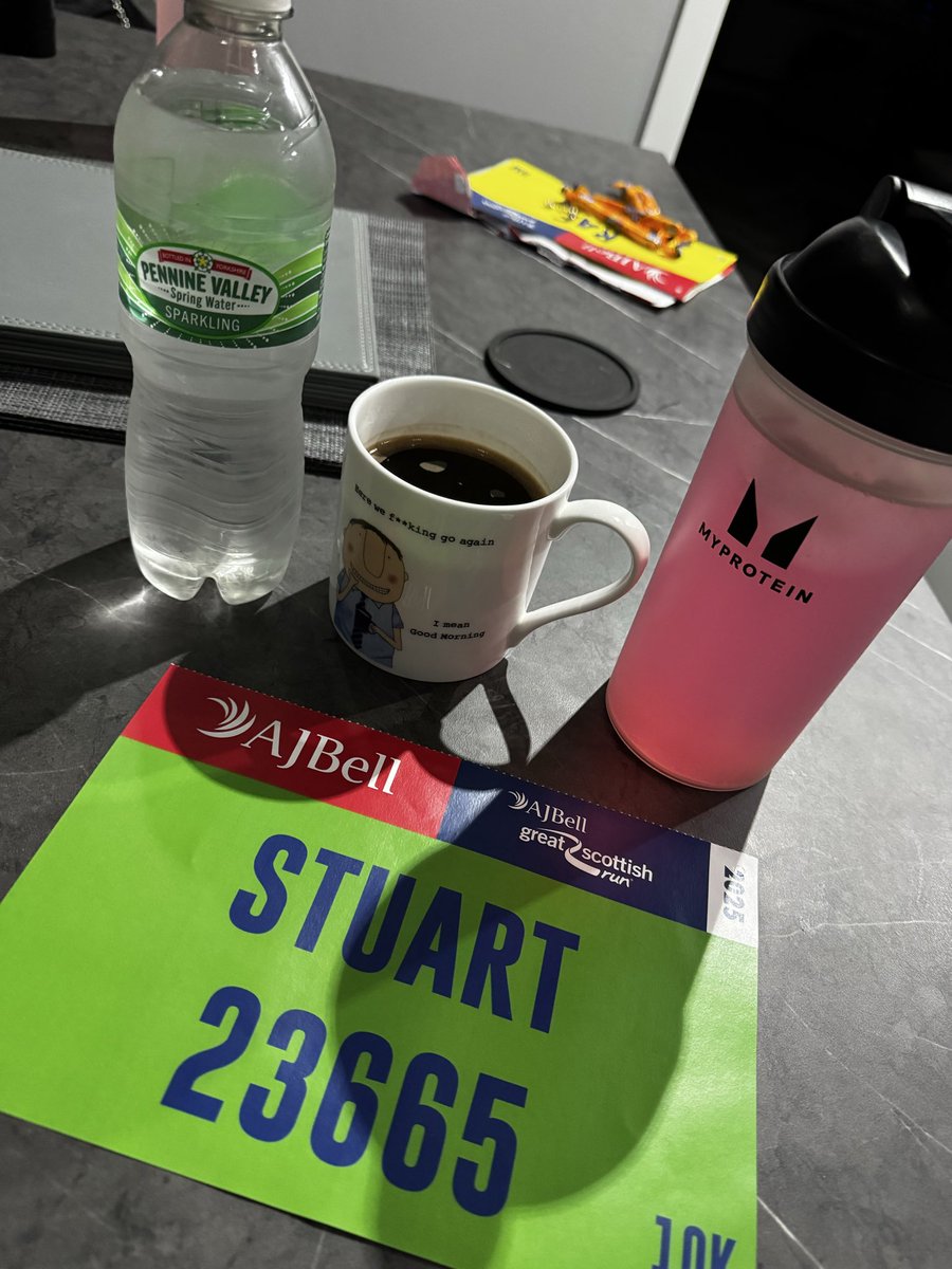 Pre match <a href="/GreatScotRun/">Great Scottish Run</a> 🙌🏻