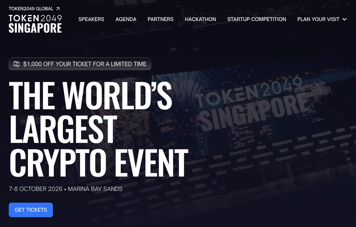 지난달 한국에서 개최된 KBW2025처럼, 신뢰도 높은 행사인 싱가포르 TOKEN2049가 10월 7~8일 사이에 개최됩니다.
특히 <a href="/AlloraNetwork/">Allora</a> 에서는 CEO를 포함해서 팀 멤버 전원이 참석하다고 하네요.

Allora는 테스트넷을 6개월 넘게 진행 중이고, 노드도 28만개 이상이 돌아가는 중입니다.
7억건 이상의