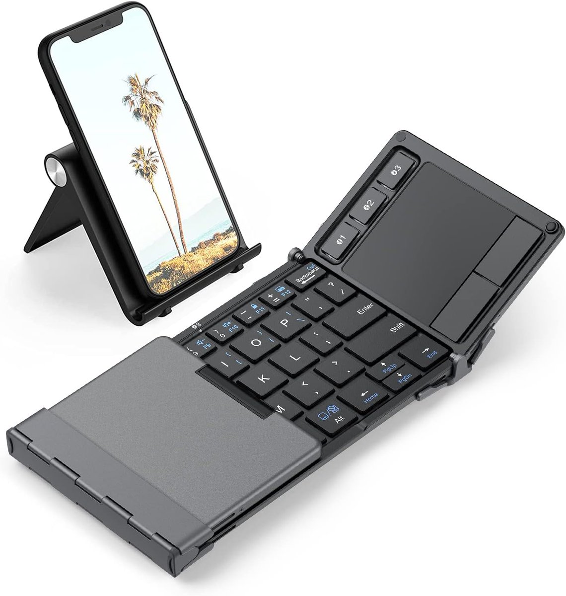 typing12lessons's tweet photo. From airport lounges  to park benches  — stay productive anywhere with a foldable keyboard. 
Whether iClever BK08 with touchpad or the ultra-slim Logitech Keys-To-Go, there’s one for every mobile professional.

Full list:https://t.co/Fx33EsjBf1 

#PortableTech #FoldableKeyboard https://t.co/Ts0jCOPwyu