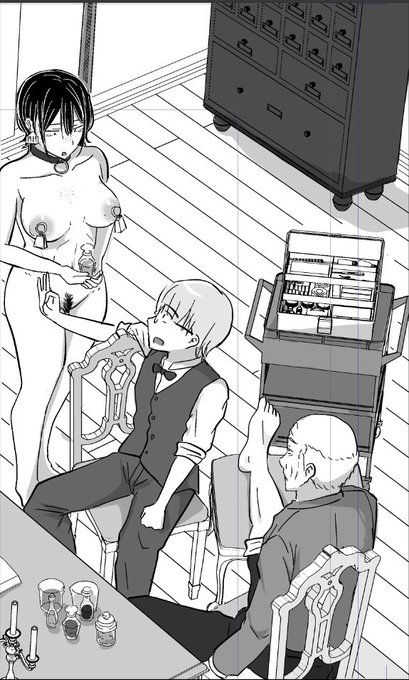 描くの超めんどくさいけど日常に裸の女が紛れている感じ超エロいな!? 