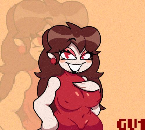 Gu1lh3rm3H4T's tweet photo. girlfriend from @funkheadfnf fanart 
#fnf #fnfgf #fnfgirlfriend #funkhead https://t.co/bg8VQn6v3U