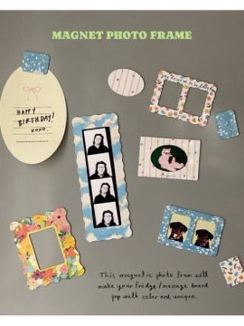 เฟรมรูปน่ารักมาก ได้ไอเดียแต่งตู้เย็นแล้ว 🪼🧤⭐️