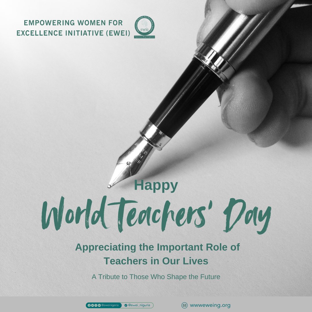 To get the highest quality of education, we must provide our high-quality teachers with the recognition, the training, the support, and the cooperation they deserve.

<a href="/UNGEI/">UN Girls' Education Initiative</a> <a href="/UN/">United Nations</a> 

#WorldTeachersDay  #WorldTeachersDay2025