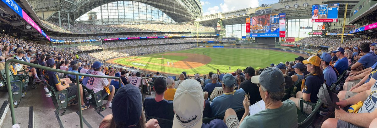 Xriptian's tweet image. Game #151 – October 4, 2025

National League Division Series (NLDS)
Chicago Cubs vs Milwaukee Brewers
American Family Field, Milwaukee WI

I always say don’t count a win until the game is over. A lot of Cubs fans were already celebrating after the first batter of the game when…