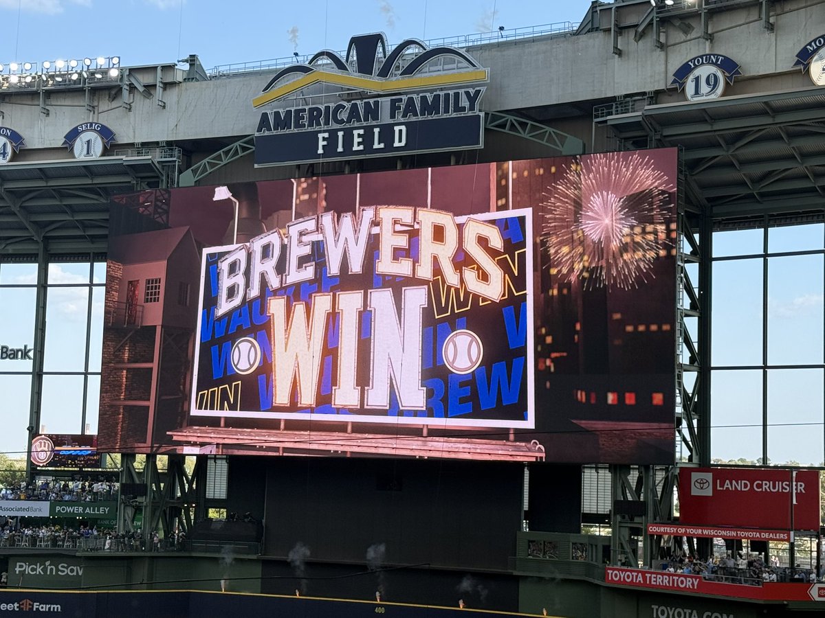 Xriptian's tweet image. Game #151 – October 4, 2025

National League Division Series (NLDS)
Chicago Cubs vs Milwaukee Brewers
American Family Field, Milwaukee WI

I always say don’t count a win until the game is over. A lot of Cubs fans were already celebrating after the first batter of the game when…