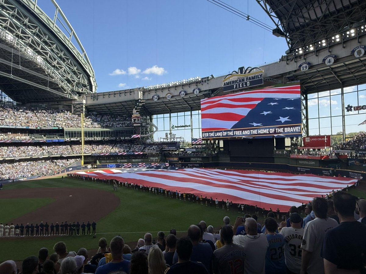 Xriptian's tweet image. Game #151 – October 4, 2025

National League Division Series (NLDS)
Chicago Cubs vs Milwaukee Brewers
American Family Field, Milwaukee WI

I always say don’t count a win until the game is over. A lot of Cubs fans were already celebrating after the first batter of the game when…