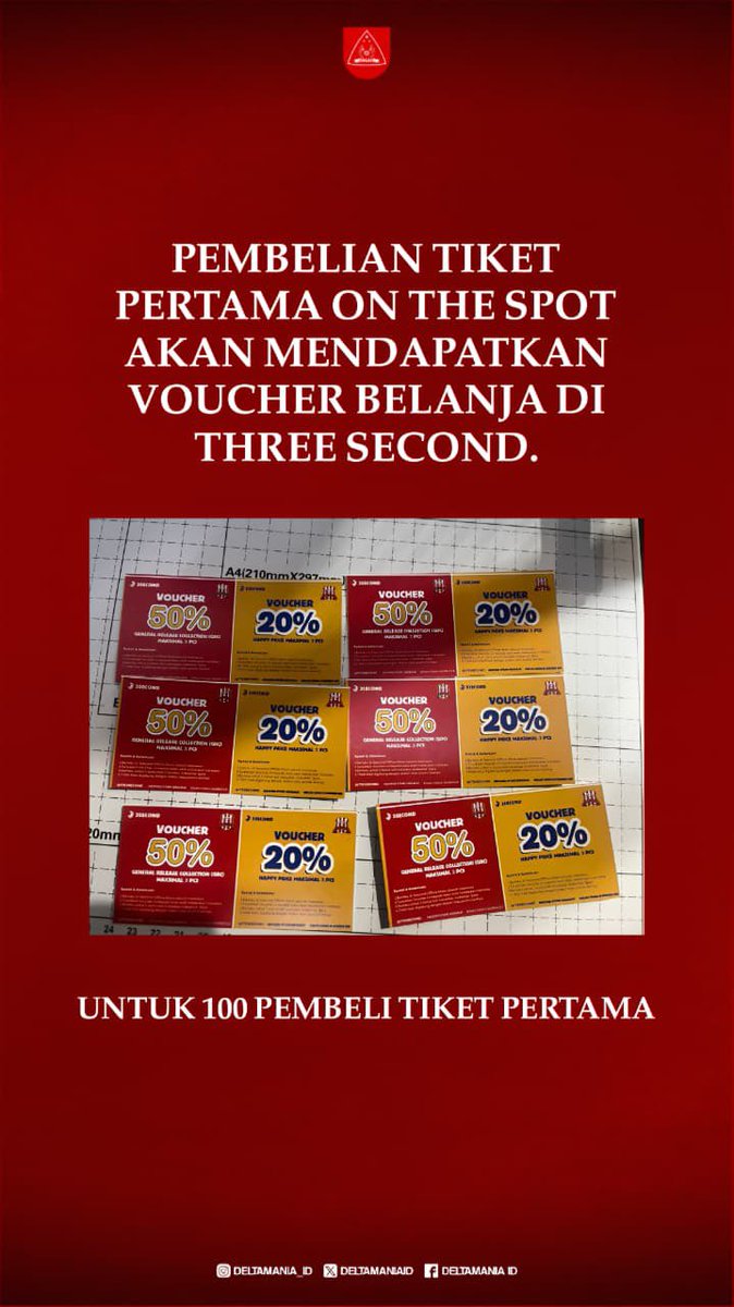 Info ticket on the spot
Deltras Fc vs Persiku kudus