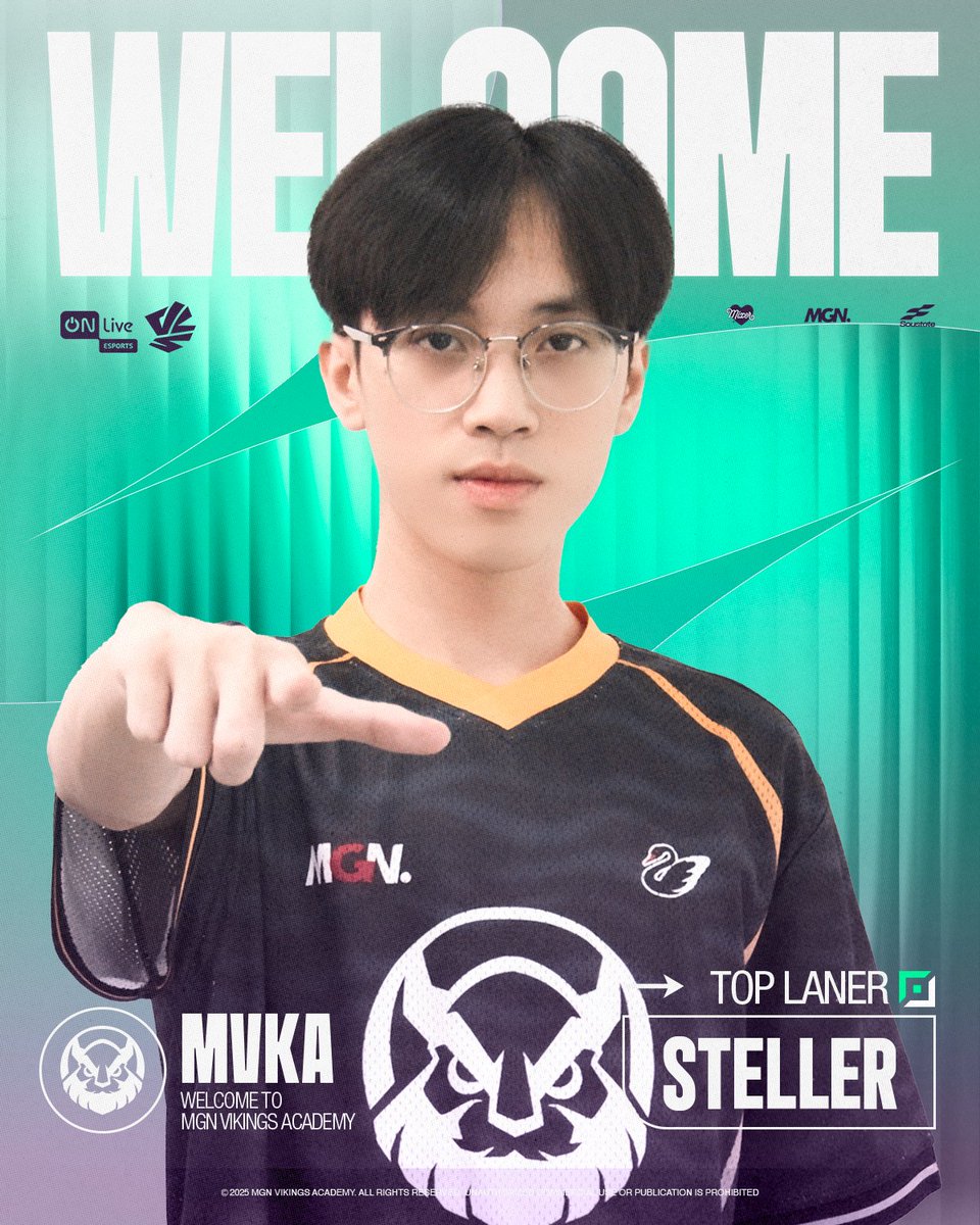 MVK_VN's tweet photo. [OFFICIAL ANNOUNCEMENT]

🔥 WELCOME OUR NEW WARRIORS 🔥
A new journey begins with young, fearless talents ready to fight for MVKA:
✨ Steller
✨ Nern
✨ Harky
✨ NPC

Together, we rise — stronger and bolder than ever. 💙⚔️

#MVKA #WakeTheVikings https://t.co/KzUcEwum9Q