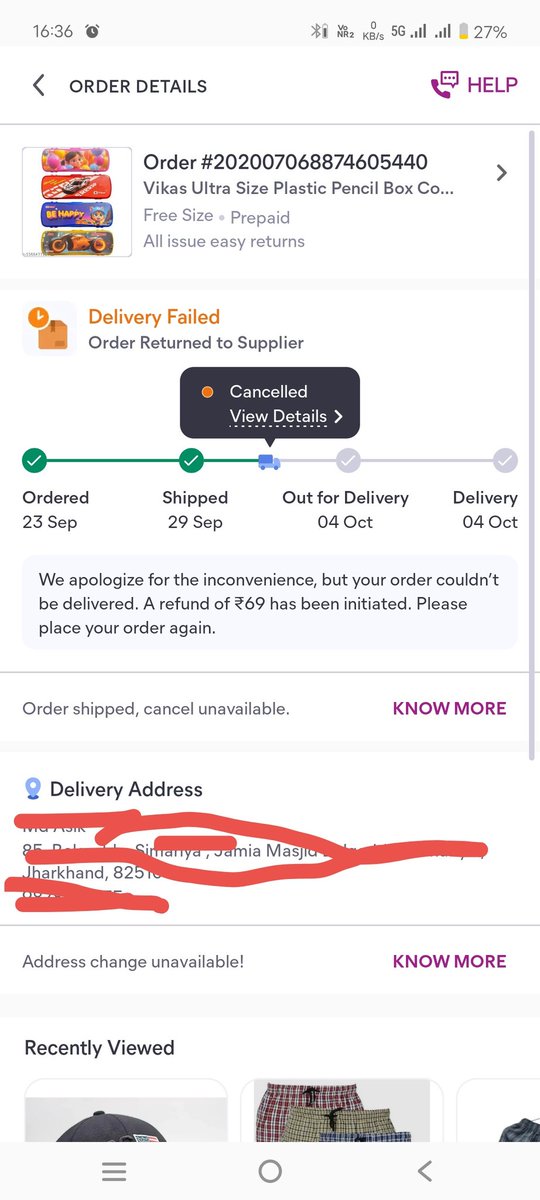 Asikm3780's tweet photo. @yabhishekhd @jagograhakjago @JoshiPralhad Also Meesho is frustrated me . First They Give Discount And later, The product is not out for delivery and they cancelled my order, giving the reason delivery attempt failed. Now they increased the product price.
Meesho and their seller are sweet thief 
@meesho_support https://t.co/5CuGbxIXQ2