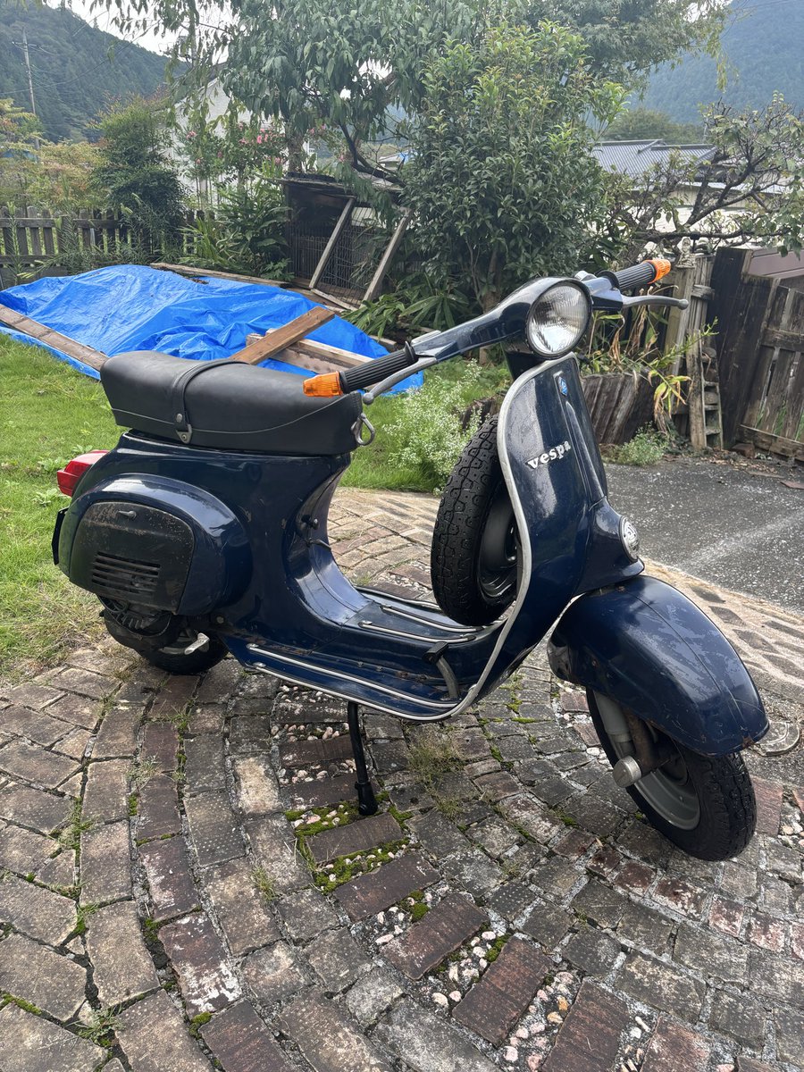 ベスパ 50s ボロボロ シルバー 部品取り こうりゅう on X: