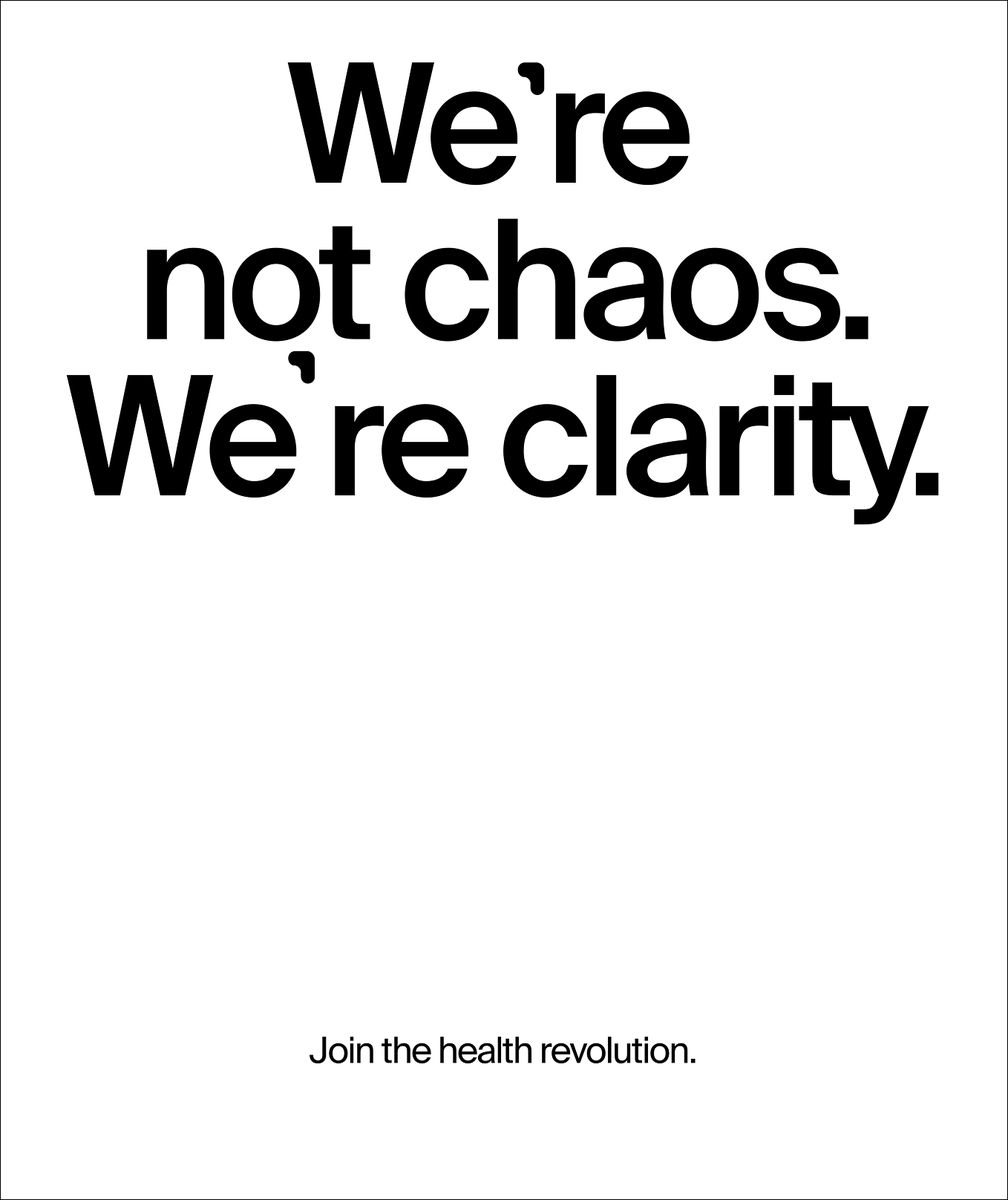 Muhdohealth's tweet photo. We’re not chaos. We’re clarity.

Muhdo gives you insight, not noise. Our DNA &amp; epigenetic kits reveal how your lifestyle, environment &amp; biology interact—so you can take control, not guess. 🧬

It’s precision, not placebo.

Join the health revolution! https://t.co/6r5z3uCXUh