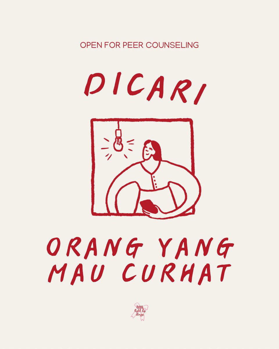 ccoorraazzoonnn's tweet image. hi, lagi cari orang yang mau curhat nih!

#peercounselor #peercounseling #curhat #konselor #konselorsebaya #psikologi