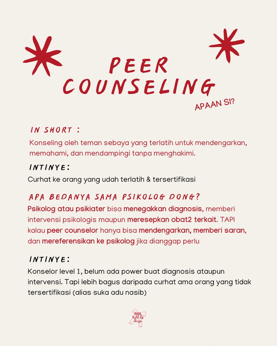 ccoorraazzoonnn's tweet image. hi, lagi cari orang yang mau curhat nih!

#peercounselor #peercounseling #curhat #konselor #konselorsebaya #psikologi