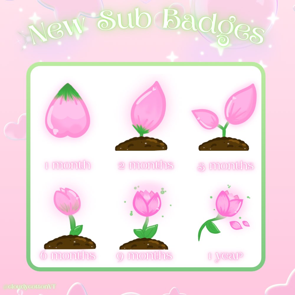 cloudycottonVT's tweet photo. Sorry for the lack of activity on my page… It’s because I rarely use this app… Anyways updated some stuff for my Twitch🌷

Credits: me :) 
Find my streams on https://t.co/U9rlNTcu4f
#ENVtuber #vtuber #twitchstreamer https://t.co/j8ICXhtq4Z